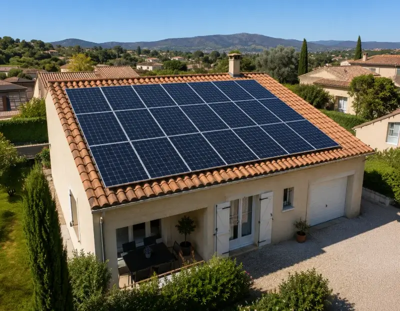 Prime à l'autoconsommation panneaux solaires Le Tablier — aide financière de l'État